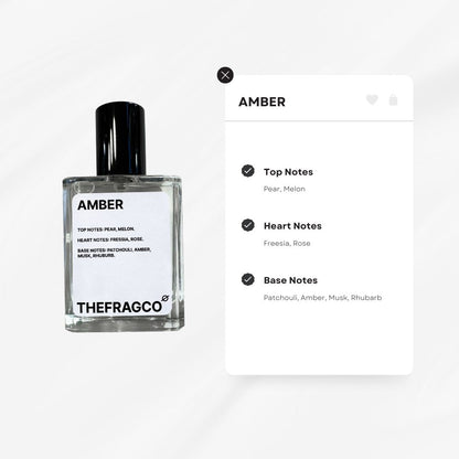 Amber - Eau de parfum 50ML